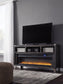 Todoe 65" TV Stand with Electric Fireplace Rent Wise Rent To Own Jacksonville, Florida