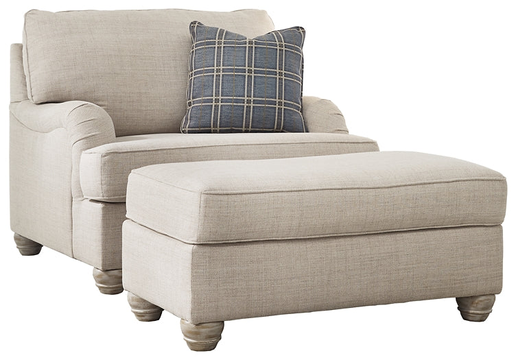 Traemore Chair and Ottoman Rent Wise Rent To Own Jacksonville, Florida