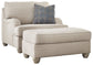 Traemore Chair and Ottoman Rent Wise Rent To Own Jacksonville, Florida