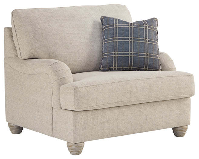 Traemore Chair and Ottoman Rent Wise Rent To Own Jacksonville, Florida
