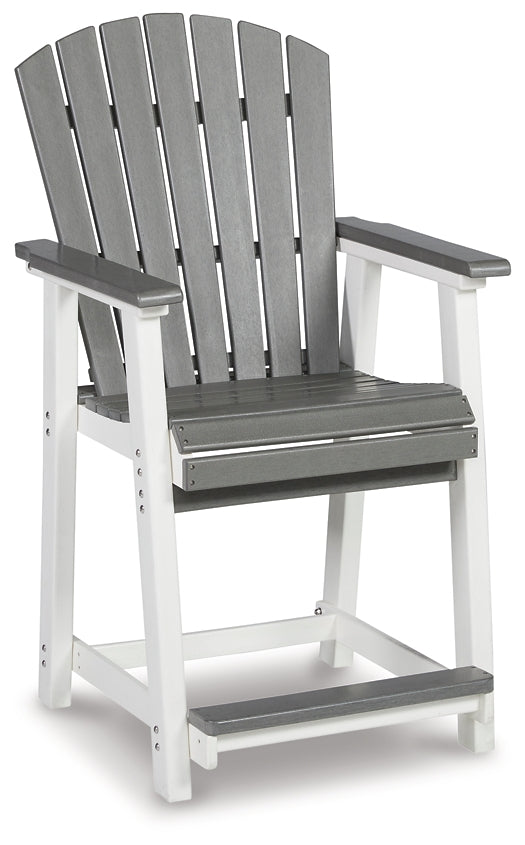 Transville Outdoor Counter Height Dining Table and 4 Barstools Rent Wise Rent To Own Jacksonville, Florida