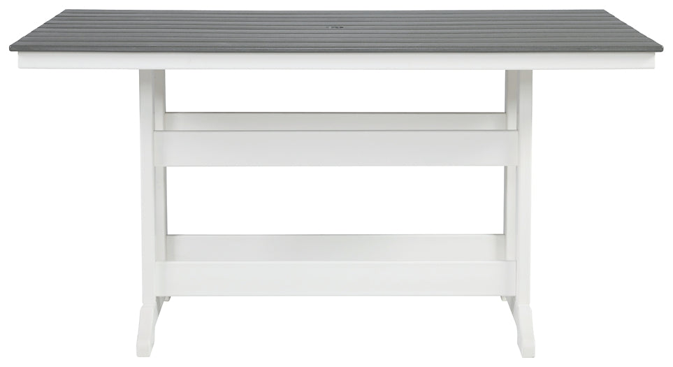 Transville RECT COUNTER TABLE W/UMB OPT Rent Wise Rent To Own Jacksonville, Florida