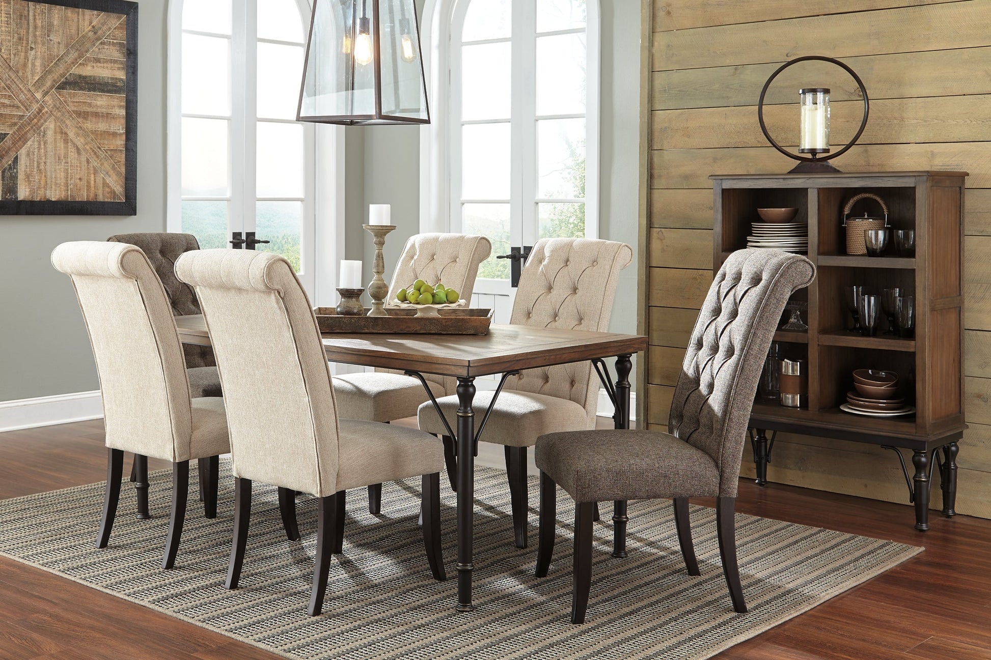 Tripton Dining UPH Side Chair (2/CN) Rent Wise Rent To Own Jacksonville, Florida