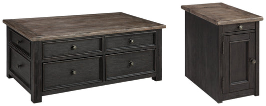 Tyler Creek Coffee Table with 1 End Table Rent Wise Rent To Own Jacksonville, Florida