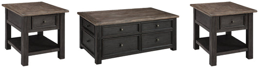 Tyler Creek Coffee Table with 2 End Tables Rent Wise Rent To Own Jacksonville, Florida