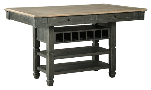 Tyler Creek Counter Height Dining Table and 4 Barstools Rent Wise Rent To Own Jacksonville, Florida