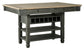Tyler Creek Counter Height Dining Table and 4 Barstools Rent Wise Rent To Own Jacksonville, Florida
