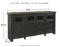 Tyler Creek Extra Large TV Stand Rent Wise Rent To Own Jacksonville, Florida