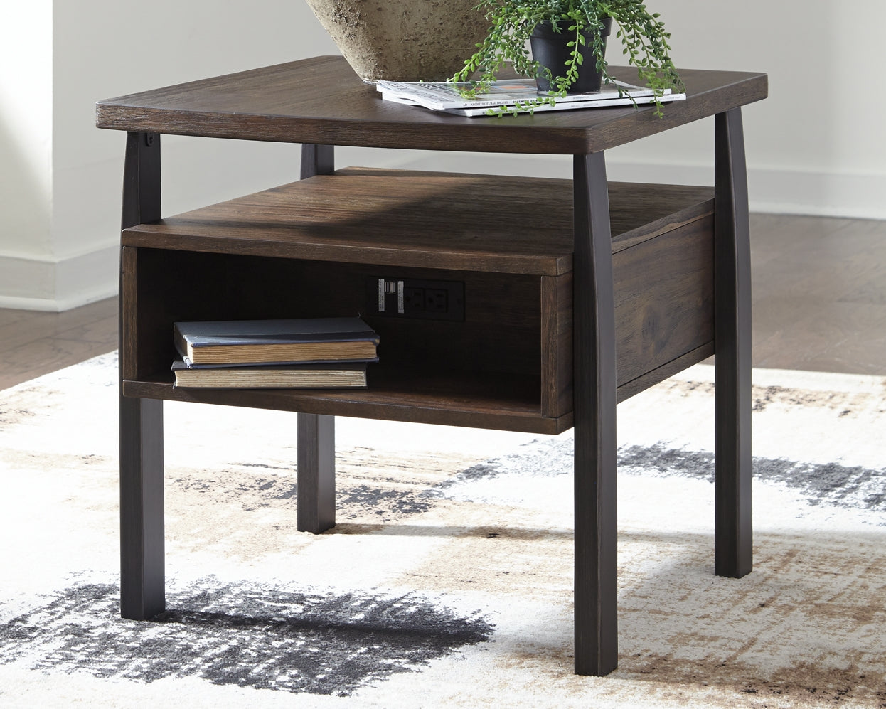 Vailbry Rectangular End Table Rent Wise Rent To Own Jacksonville, Florida