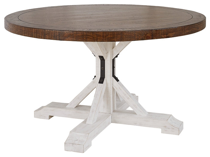 Valebeck Dining Table and 4 Chairs Rent Wise Rent To Own Jacksonville, Florida