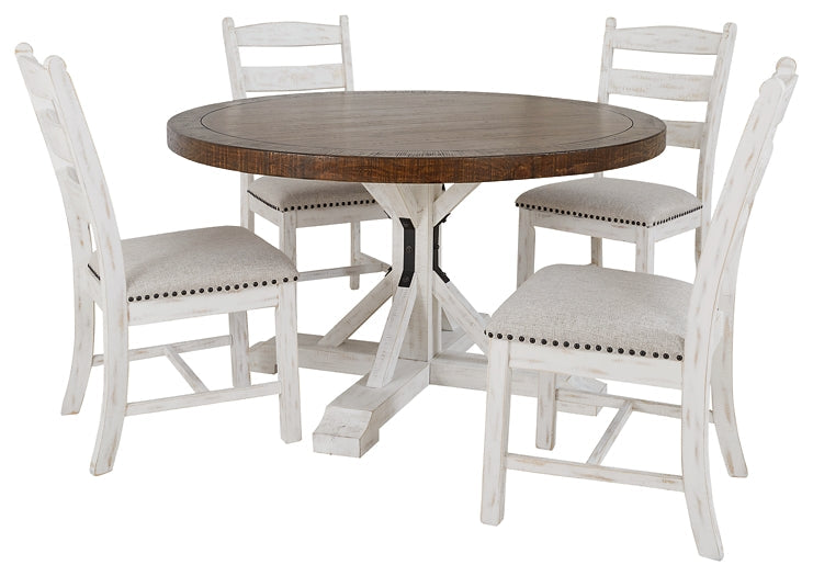 Valebeck Dining Table and 4 Chairs Rent Wise Rent To Own Jacksonville, Florida