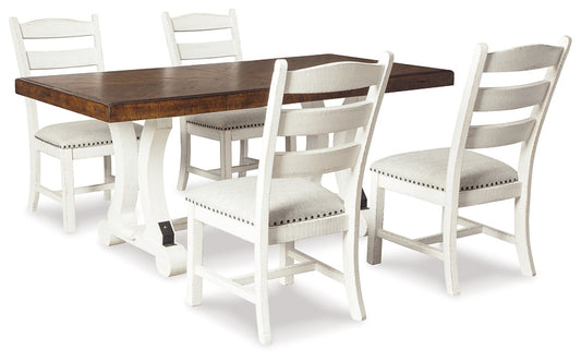Valebeck Dining Table and 4 Chairs Rent Wise Rent To Own Jacksonville, Florida
