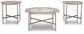Varlowe Occasional Table Set (3/CN) Rent Wise Rent To Own Jacksonville, Florida