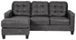 Venaldi Sofa Chaise Rent Wise Rent To Own Jacksonville, Florida