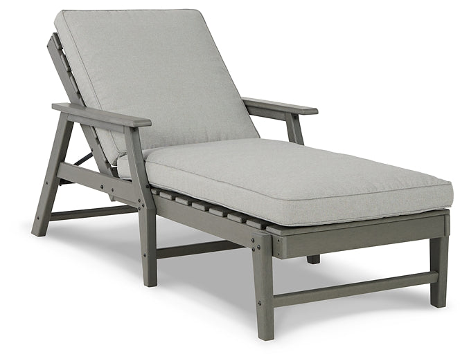 Visola Chaise Lounge with Cushion Rent Wise Rent To Own Jacksonville, Florida