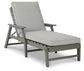 Visola Chaise Lounge with Cushion Rent Wise Rent To Own Jacksonville, Florida