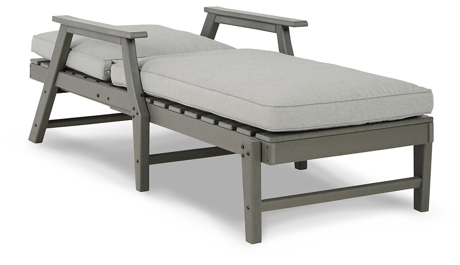 Visola Chaise Lounge with Cushion Rent Wise Rent To Own Jacksonville, Florida