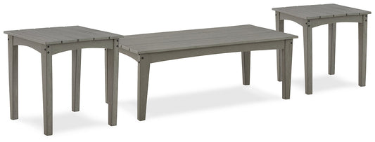 Visola Outdoor Coffee Table with 2 End Tables Rent Wise Rent To Own Jacksonville, Florida