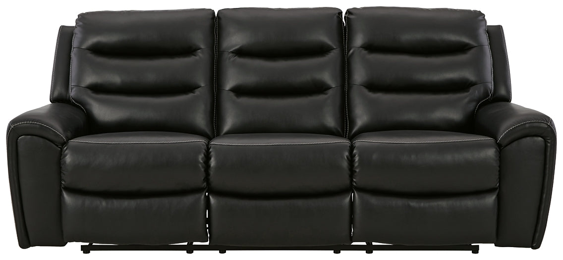 Warlin PWR REC Sofa with ADJ Headrest Rent Wise Rent To Own Jacksonville, Florida