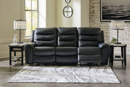 Warlin PWR REC Sofa with ADJ Headrest Rent Wise Rent To Own Jacksonville, Florida