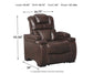 Warnerton PWR Recliner/ADJ Headrest Rent Wise Rent To Own Jacksonville, Florida