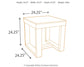 Watson 2 End Tables Rent Wise Rent To Own Jacksonville, Florida