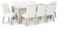 Wendora Dining Table and 8 Chairs Rent Wise Rent To Own Jacksonville, Florida