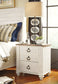 Willowton California King Panel Bed with Mirrored Dresser and 2 Nightstands Rent Wise Rent To Own Jacksonville, Florida