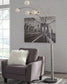 Winter Metal Arc Lamp (1/CN) Rent Wise Rent To Own Jacksonville, Florida