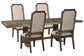 Wyndahl Dining Table and 4 Chairs Rent Wise Rent To Own Jacksonville, Florida