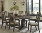 Wyndahl Dining Table and 6 Chairs Rent Wise Rent To Own Jacksonville, Florida