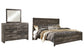 Wynnlow King Panel Bed with Mirrored Dresser Rent Wise Rent To Own Jacksonville, Florida