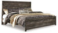 Wynnlow King Panel Bed with Mirrored Dresser and 2 Nightstands Rent Wise Rent To Own Jacksonville, Florida