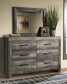 Wynnlow King Panel Bed with Mirrored Dresser and 2 Nightstands Rent Wise Rent To Own Jacksonville, Florida