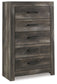 Wynnlow Queen Crossbuck Panel Bed with Mirrored Dresser, Chest and Nightstand Rent Wise Rent To Own Jacksonville, Florida