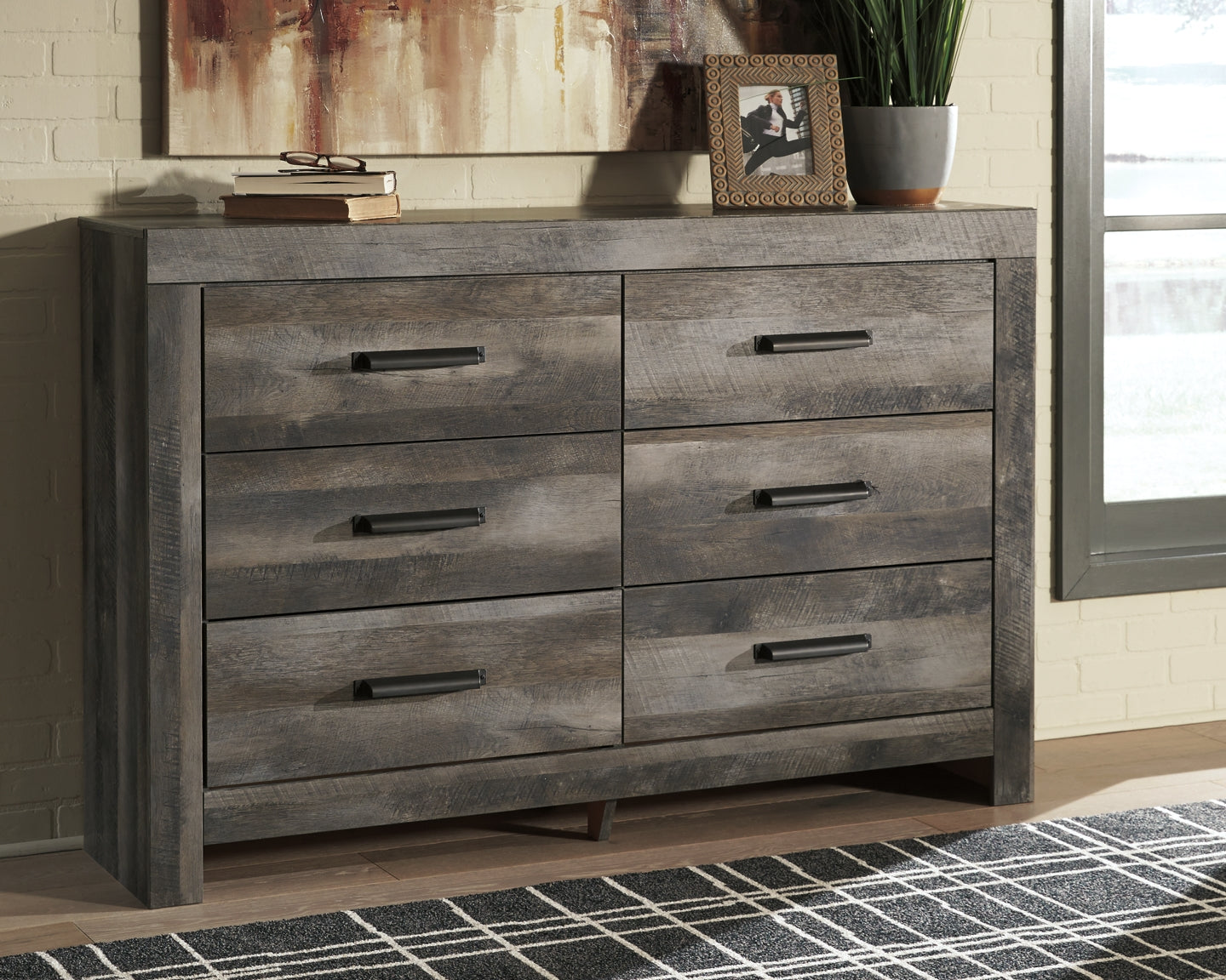 Wynnlow Six Drawer Dresser Rent Wise Rent To Own Jacksonville, Florida