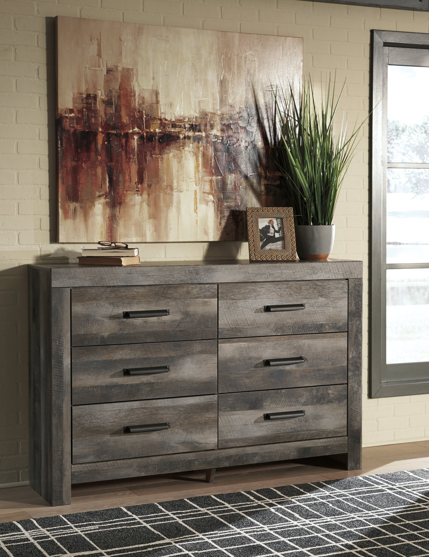 Wynnlow Six Drawer Dresser Rent Wise Rent To Own Jacksonville, Florida