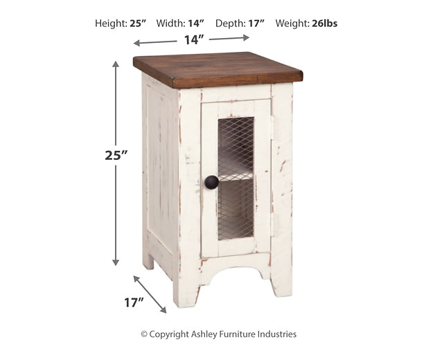 Wystfield Chair Side End Table Rent Wise Rent To Own Jacksonville, Florida