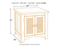 Wystfield Coffee Table with 1 End Table Rent Wise Rent To Own Jacksonville, Florida