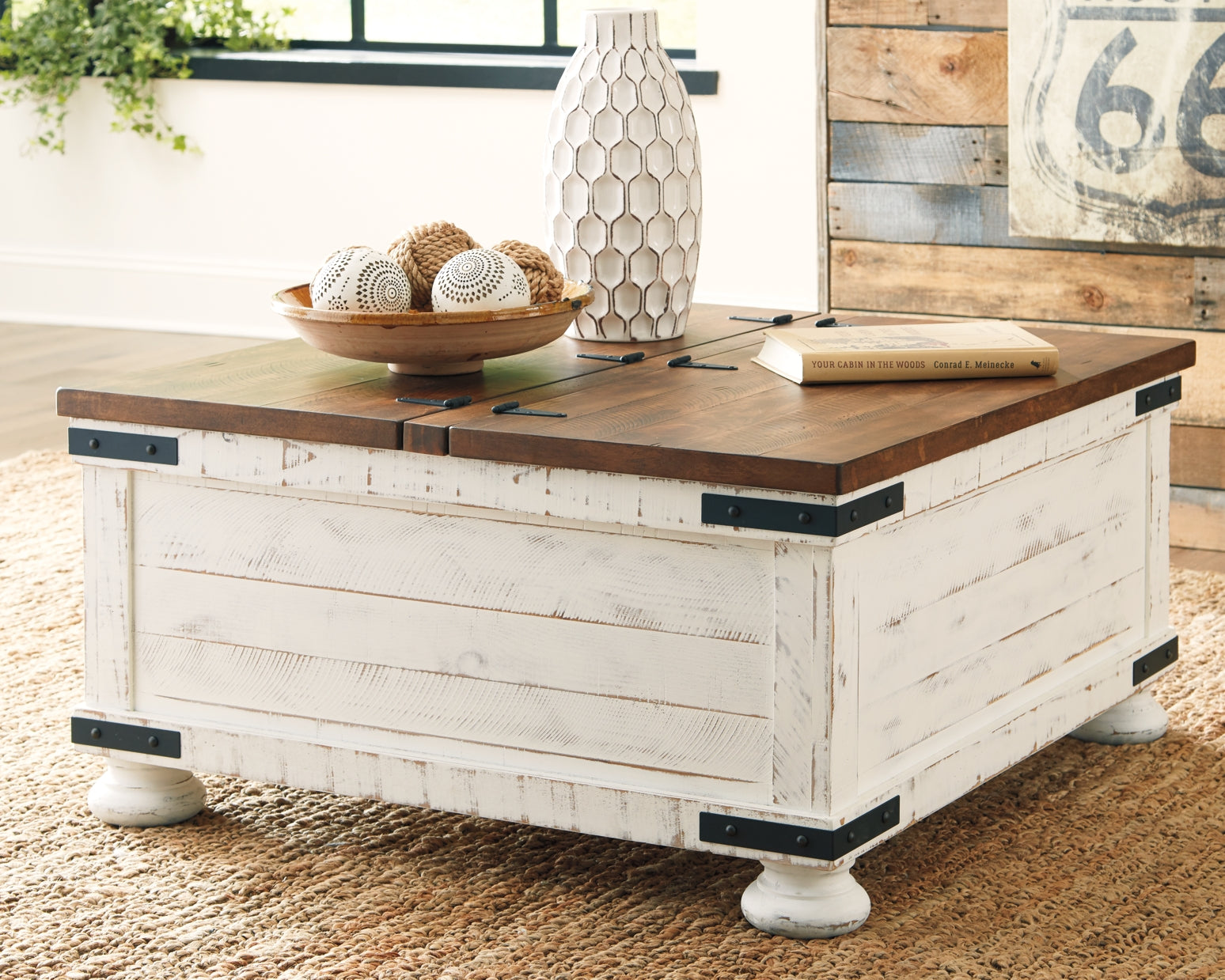 Wystfield Coffee Table with 1 End Table Rent Wise Rent To Own Jacksonville, Florida