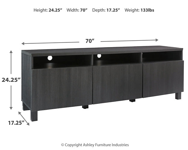 Yarlow Extra Large TV Stand Rent Wise Rent To Own Jacksonville, Florida