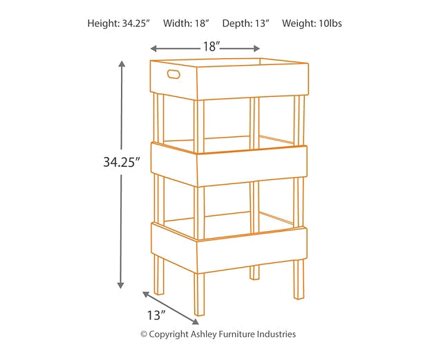 Yulton Storage Shelf Rent Wise Rent To Own Jacksonville, Florida