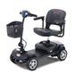 M1 Model Four wheels Compact Travel Mobility Scooter with 300W Motor for Adult-300lbs, BLUE