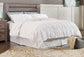 Zelen King/California King Panel Headboard with Mirrored Dresser and 2 Nightstands Rent Wise Rent To Own Jacksonville, Florida