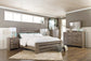 Zelen King Panel Bed with Mirrored Dresser, Chest and Nightstand Rent Wise Rent To Own Jacksonville, Florida
