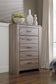 Zelen Queen/Full Panel Headboard with Mirrored Dresser and Chest Rent Wise Rent To Own Jacksonville, Florida