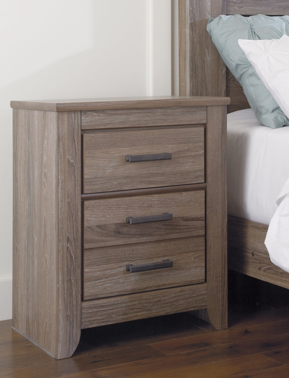 Zelen Two Drawer Night Stand Rent Wise Rent To Own Jacksonville, Florida