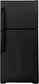 Ge Standard Top Mount Black Fridge