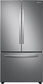 Samsung - 28 cu. ft. 3-Door French Door Refrigerator with Large Capacity - Stainless Steel
