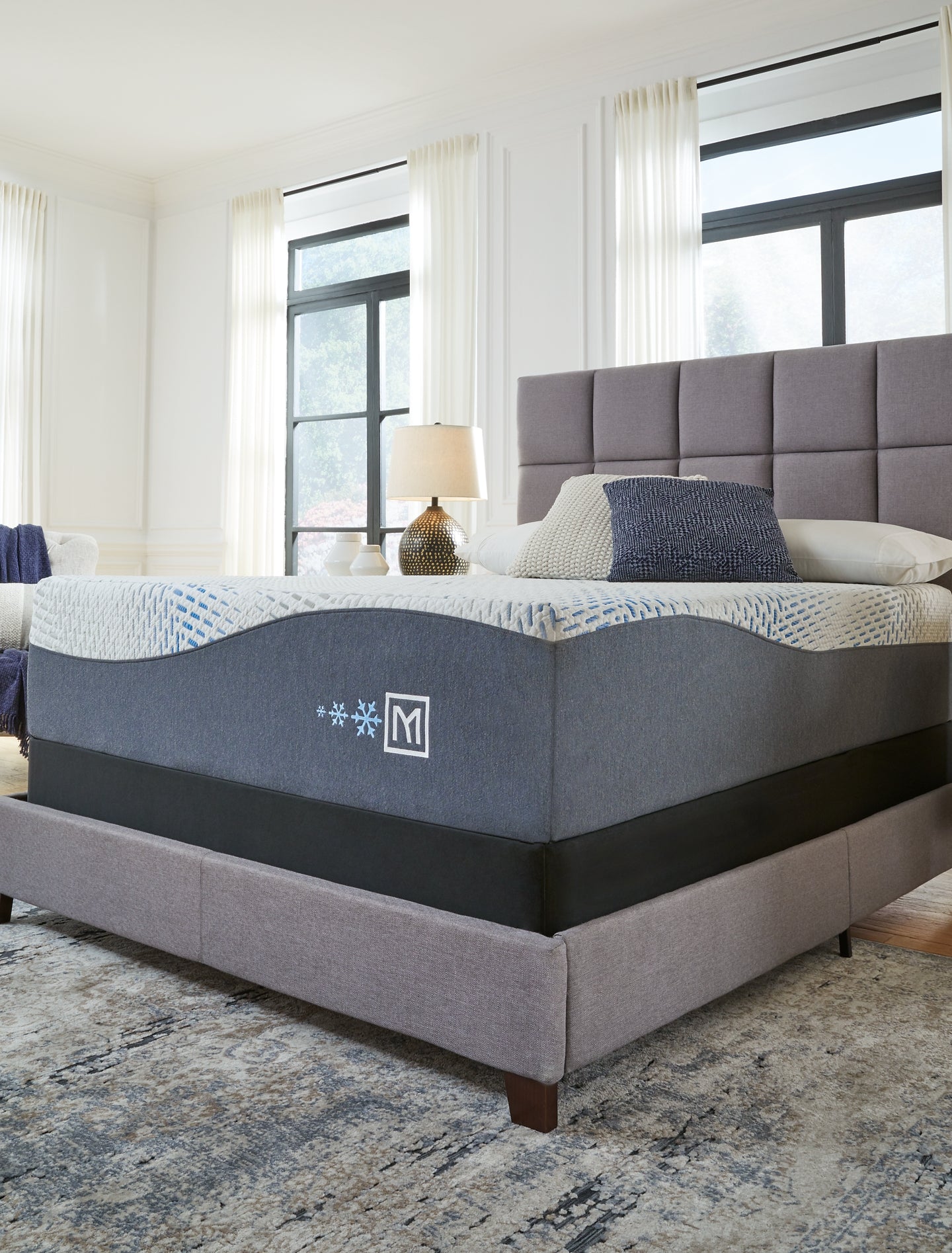 Millennium Luxury Gel Latex And Memory Foam California  Mattress